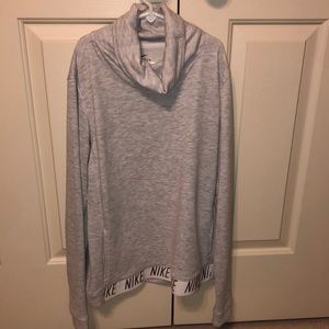 Light Gray Nike Turtleneck